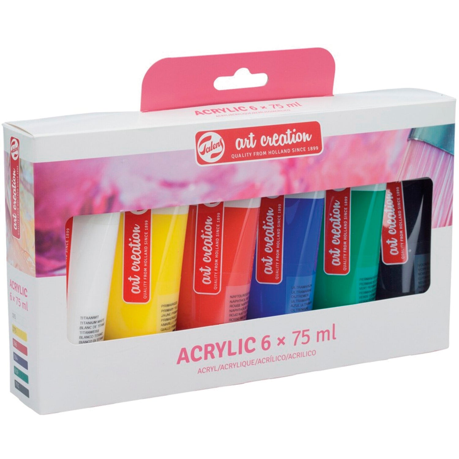 Tinta Acrilica 5 X75 Mililitros Talens