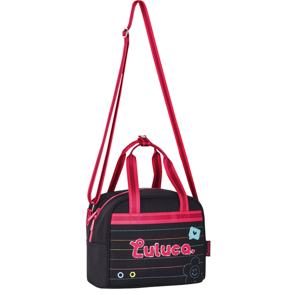 Saco Lanche Logo Preto Luluca