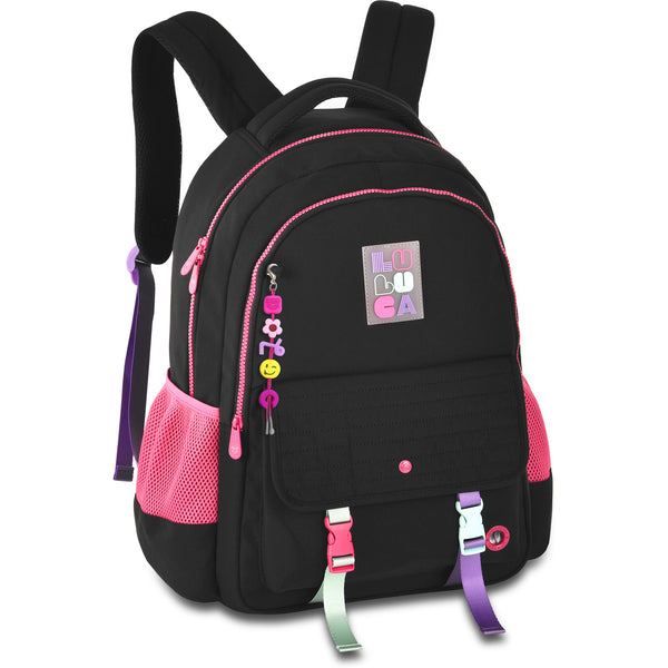 Mochila Missanga Preto Luluca