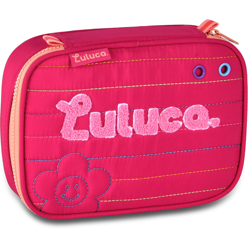 Estojo Logo Rosa Luluca