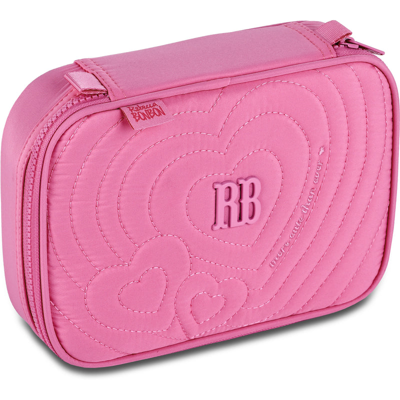Estojo Corações Rosa Rebecca Bonbon