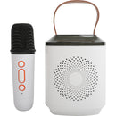 Microfone E Coluna Led