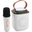 Microfone E Coluna Led