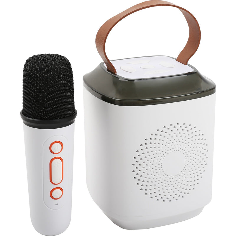 Microfone E Coluna Led