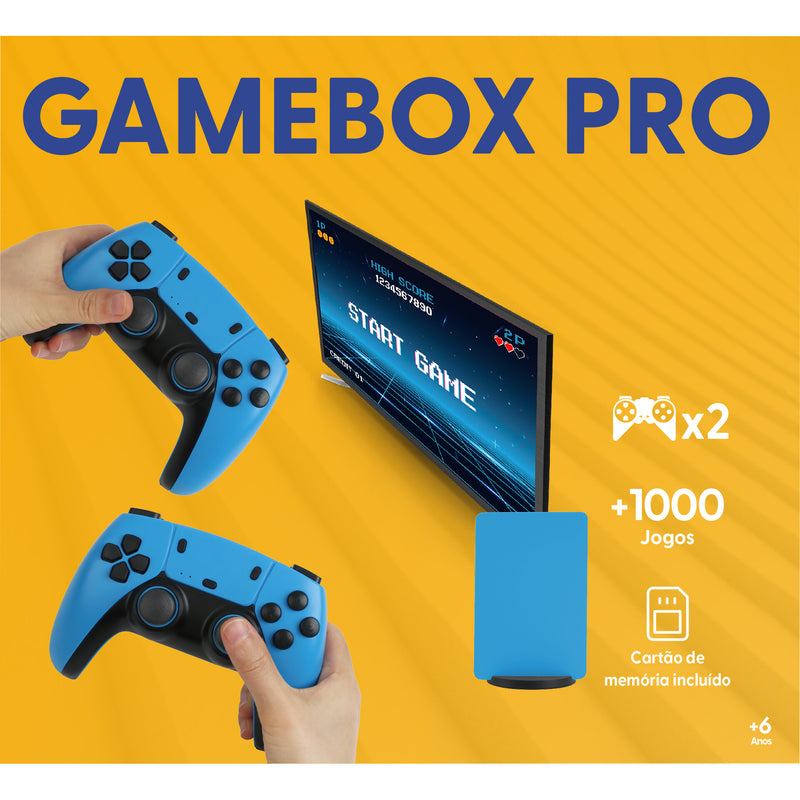 Super Consola Jogos Com 2 Comandos