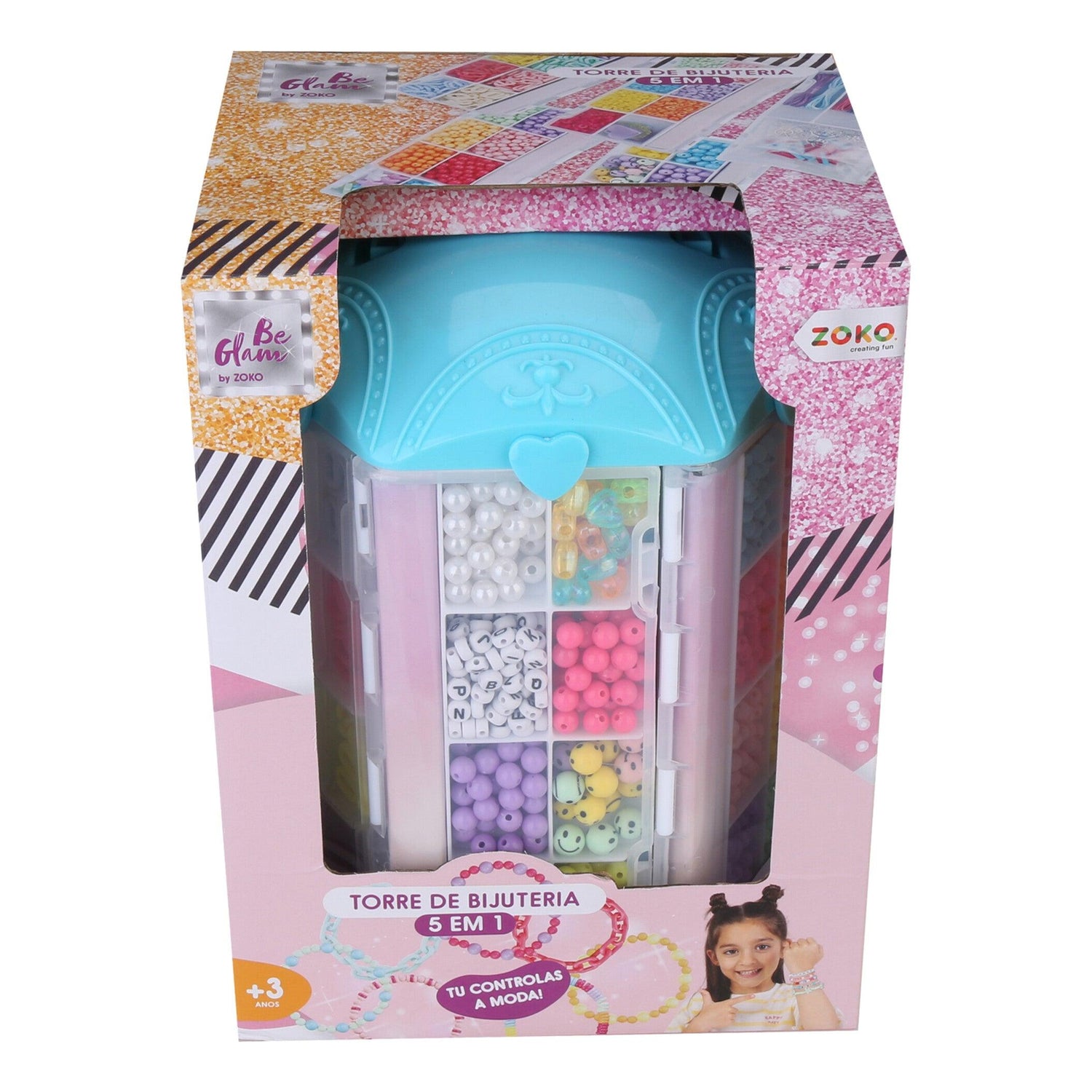 Zoko Be Glam - Torre de Bijuteria 5 em 1