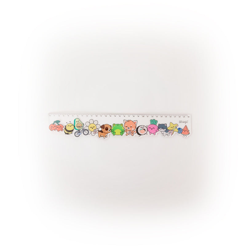 Régua 30Cm - Personagens Wonder