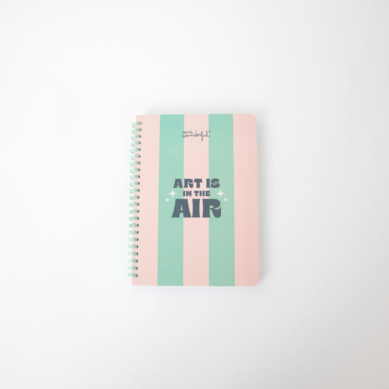 Caderno A5 - Art Is In The Air