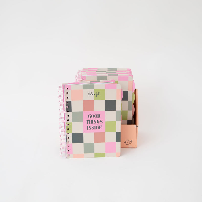 Caderno A5 - Good Things Inside