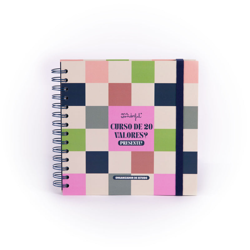 Organizador Estudo - 20 Valores