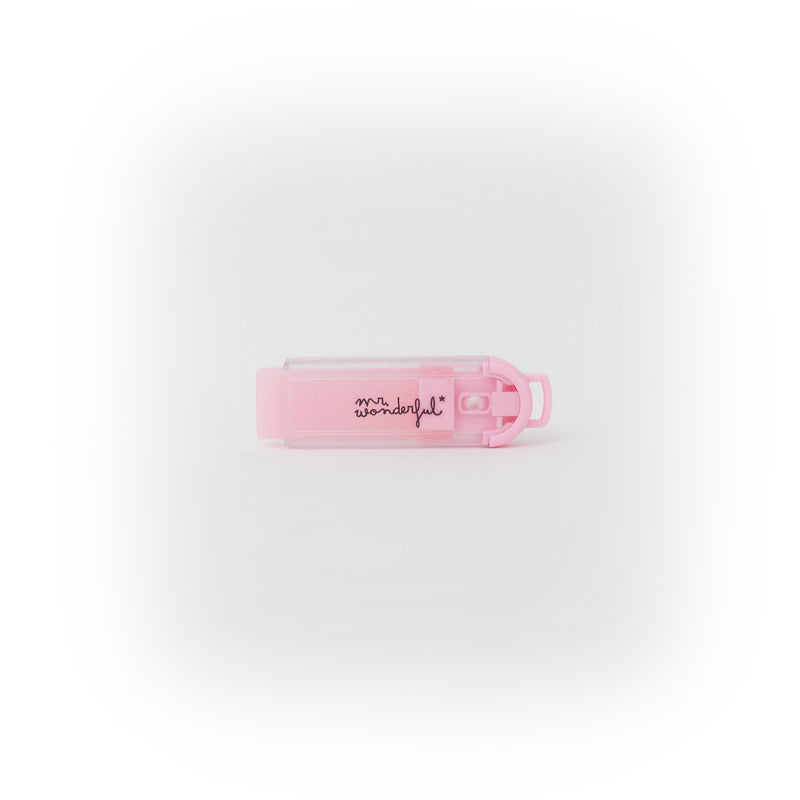 Borracha - Glitter Rosa