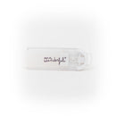 Borracha - Glitter Branco