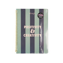 Caderno A4 - Positivity & Creativity