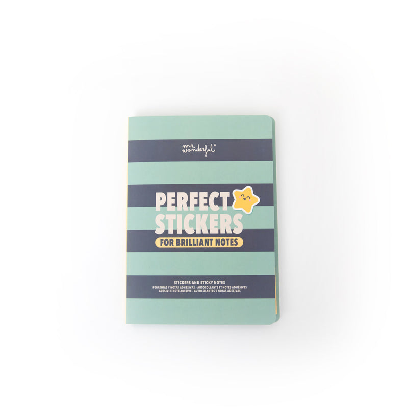 Conjunto Autocolantes E Notas Adesivas