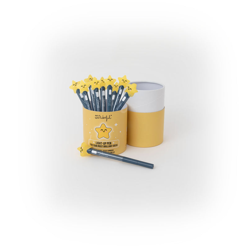 Caneta Com Luz - Estrela