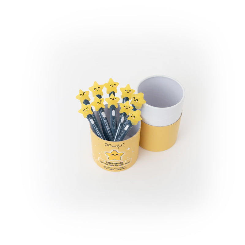 Caneta Com Luz - Estrela