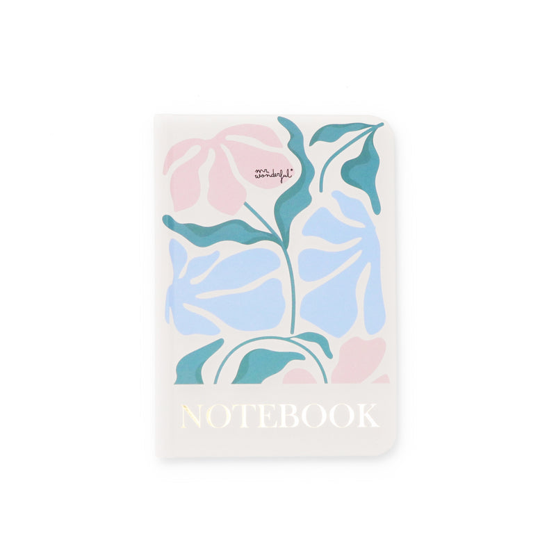 Caderno A6 - Print Flores
