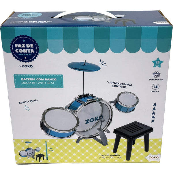 Faz Conta - Bateria Com Banco