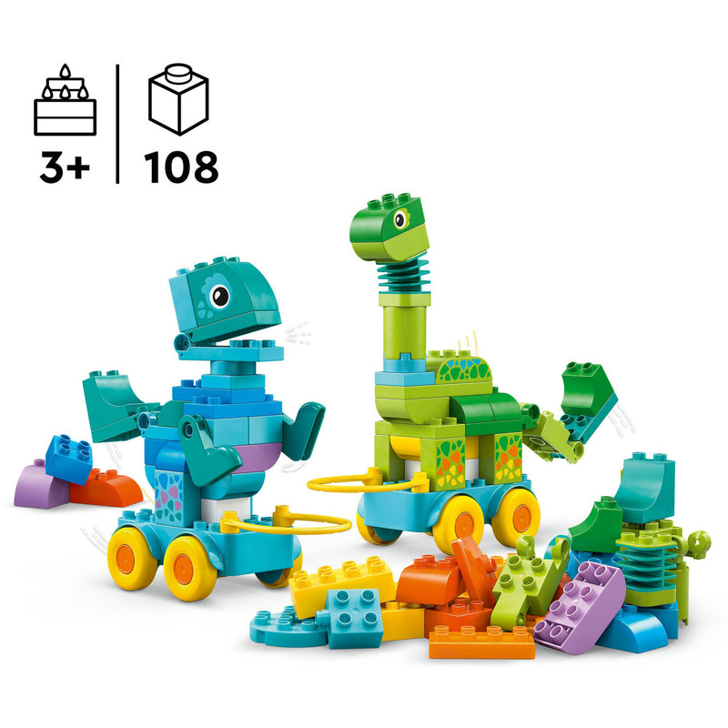 Dinossauros Sobre Rodas 3Em1 Lego-Duplo