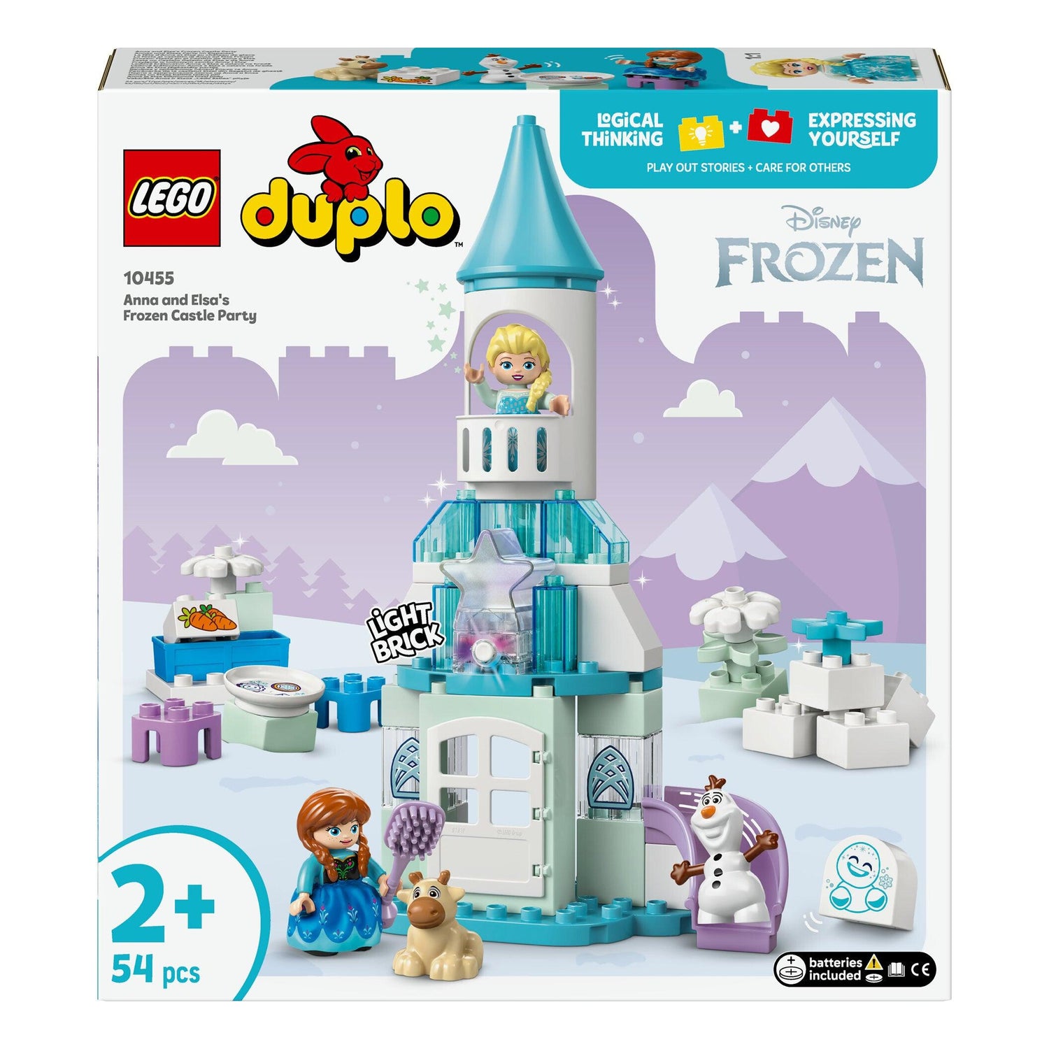 LEGO Duplo - Festa no Castelo Gelado da Elsa e da Anna - 10455