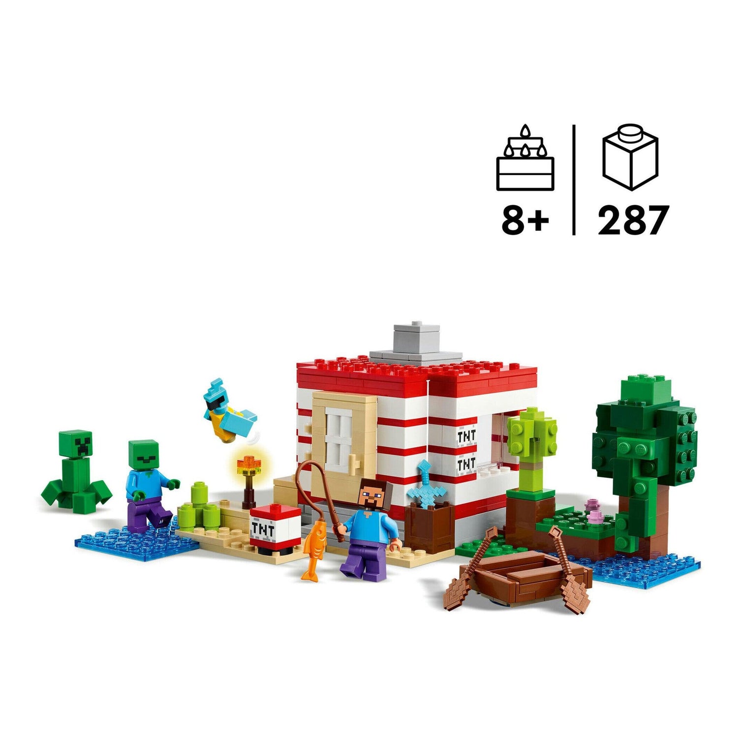 LEGO Minecraft - A Casa TNT da Selva - 21275
