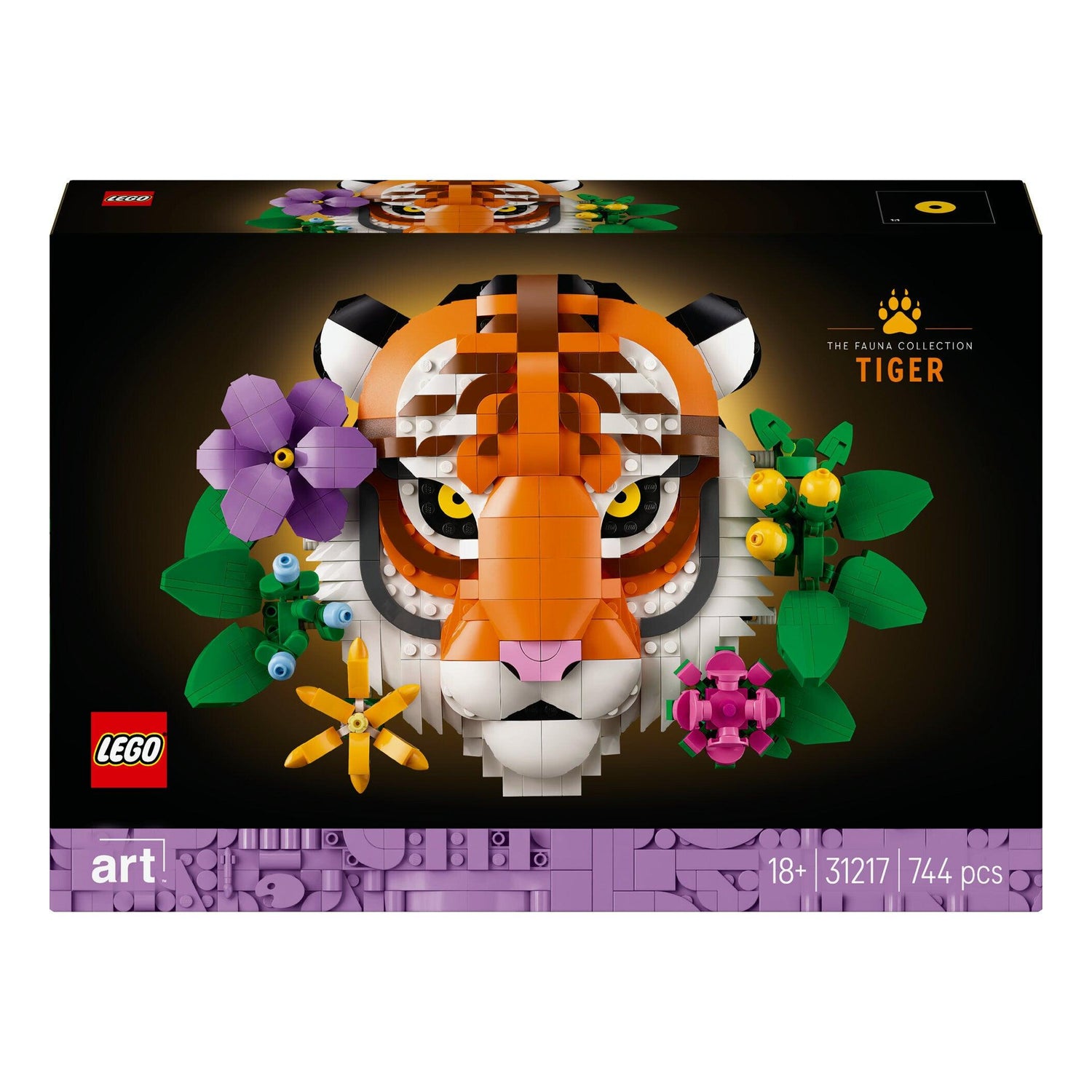 LEGO Art - A Coleção de Fauna Tigre - 31217