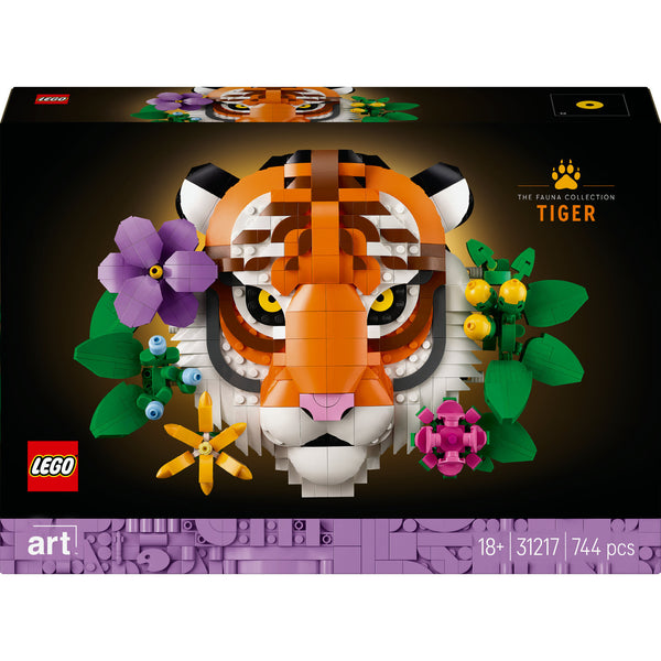 A Coleção De Fauna -Tigre Lego-Arts