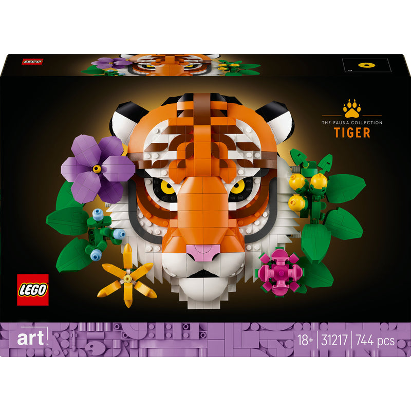 A Coleção De Fauna -Tigre Lego-Arts