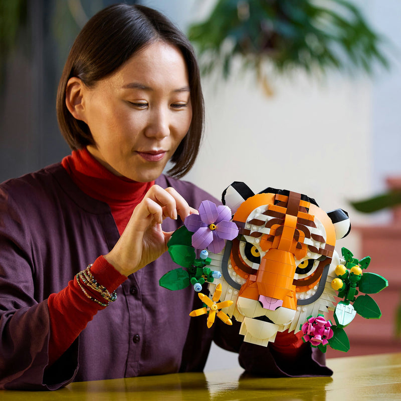 A Coleção De Fauna -Tigre Lego-Arts