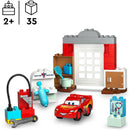 Visita Do Mcqueen À Garagem Do Doc Lego