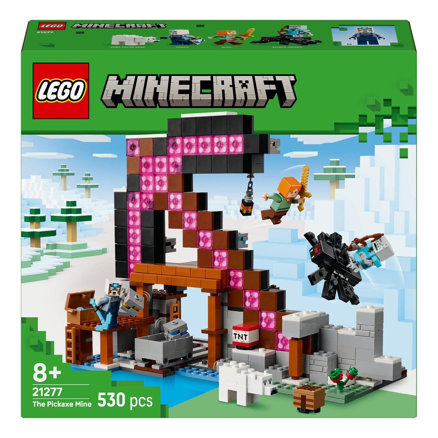 LEGO Minecraft - A Mina Picareta - 21277