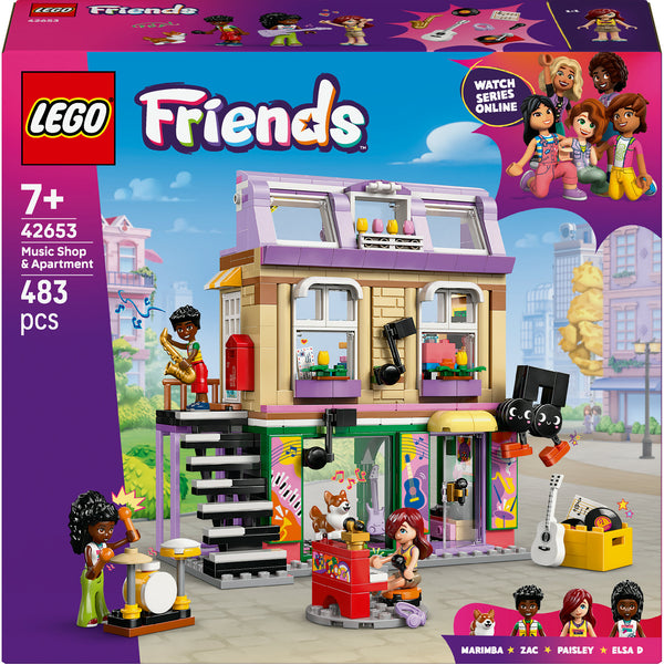 Loja De Música E Apartamento Lego-Friend