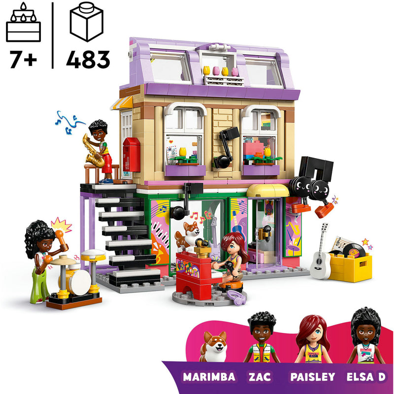 Loja De Música E Apartamento Lego-Friend