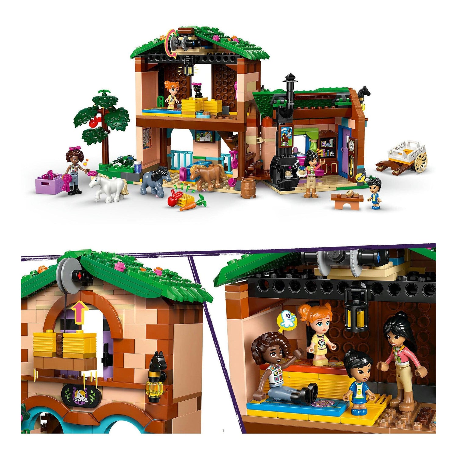 LEGO Friends - Rancho e Estábulo de Póneis - 42654