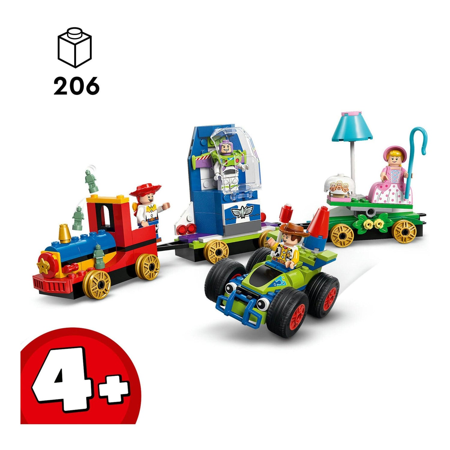 LEGO Disney - Comboio e Carro RC de Celebração de Toy Story - 43264