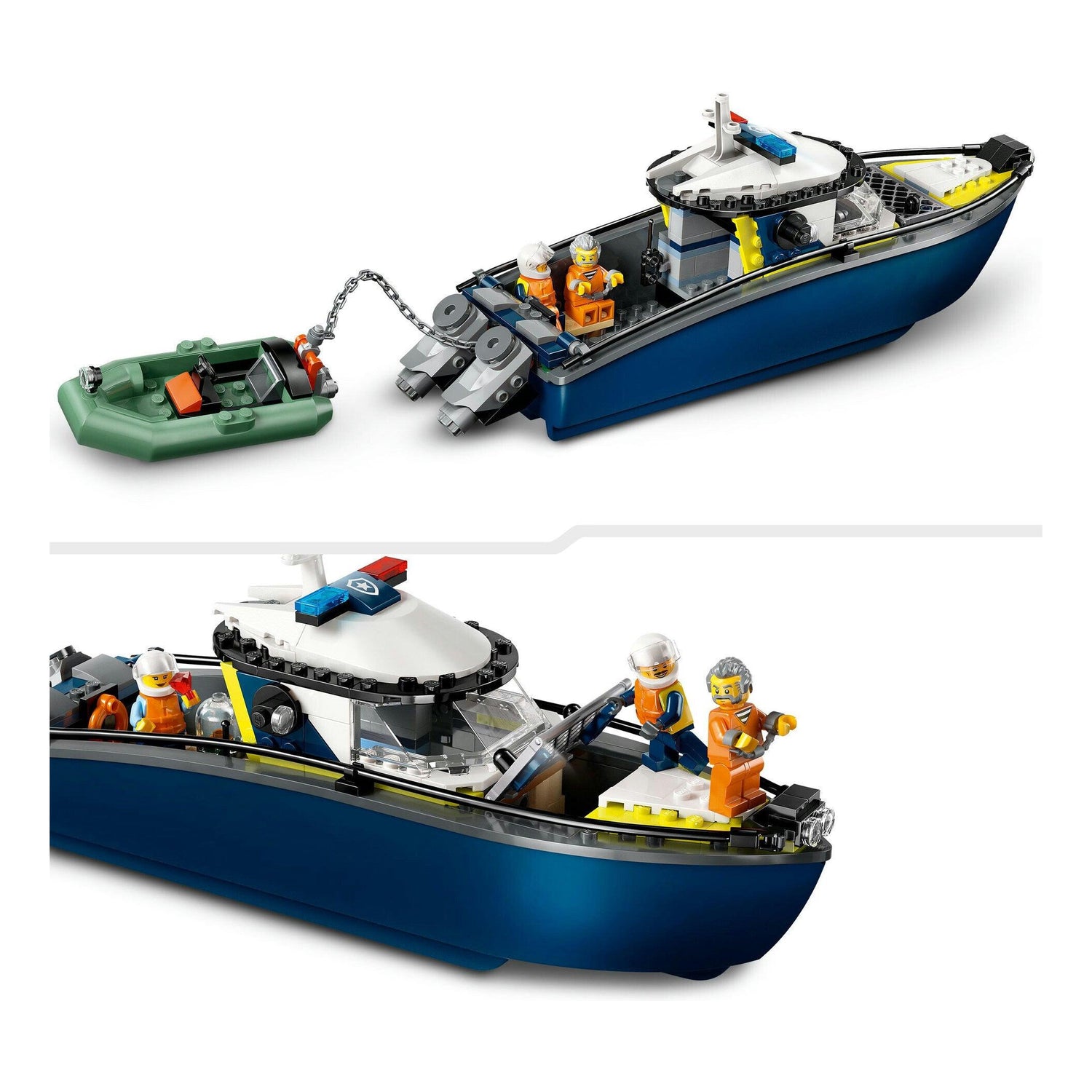 LEGO City - Perseguição com Barco da Polícia - 60456