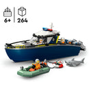 Perseguição Com Barco Da Polícia Lego