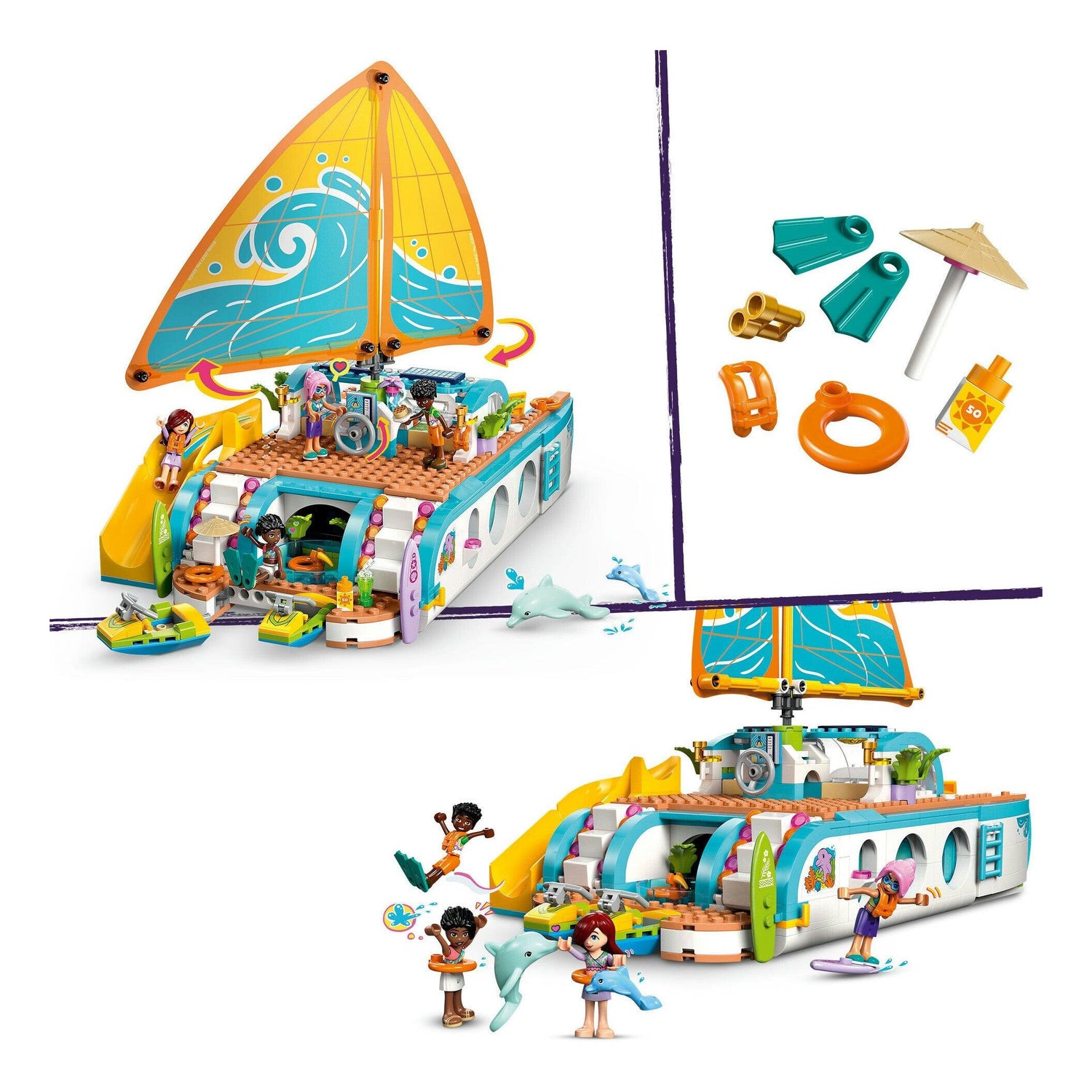 LEGO Friends - Aventura em Viagem de Barco - 42664