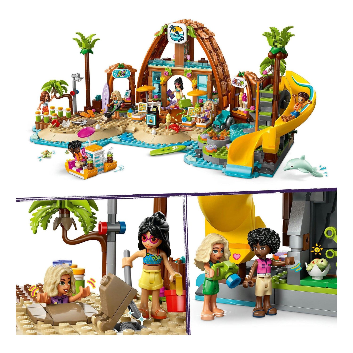 LEGO Friends - Resort de praia de férias em família - 42673