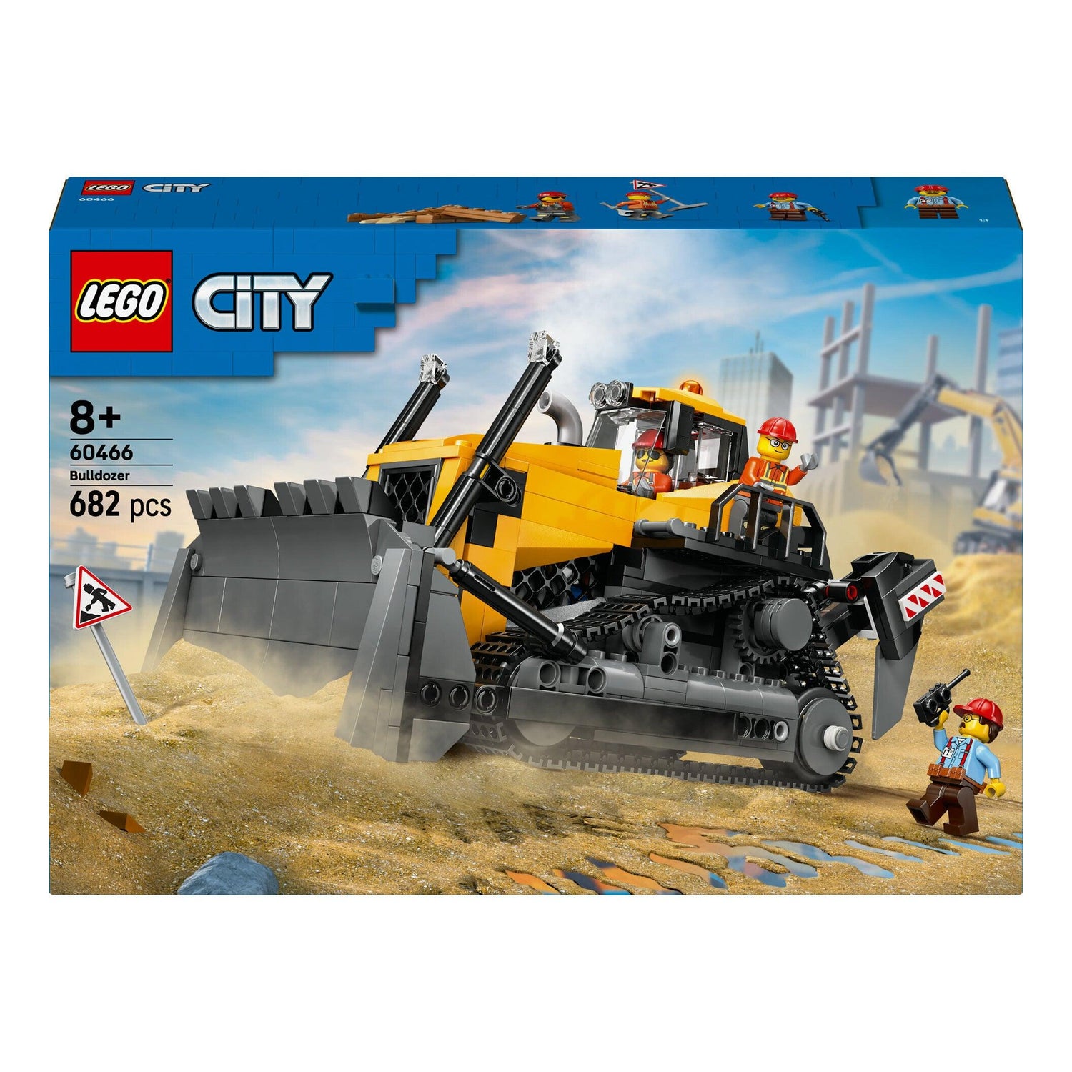 LEGO City - Buldózer Amarelo - 60466