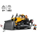 Buldózer Amarelo Lego-Technic