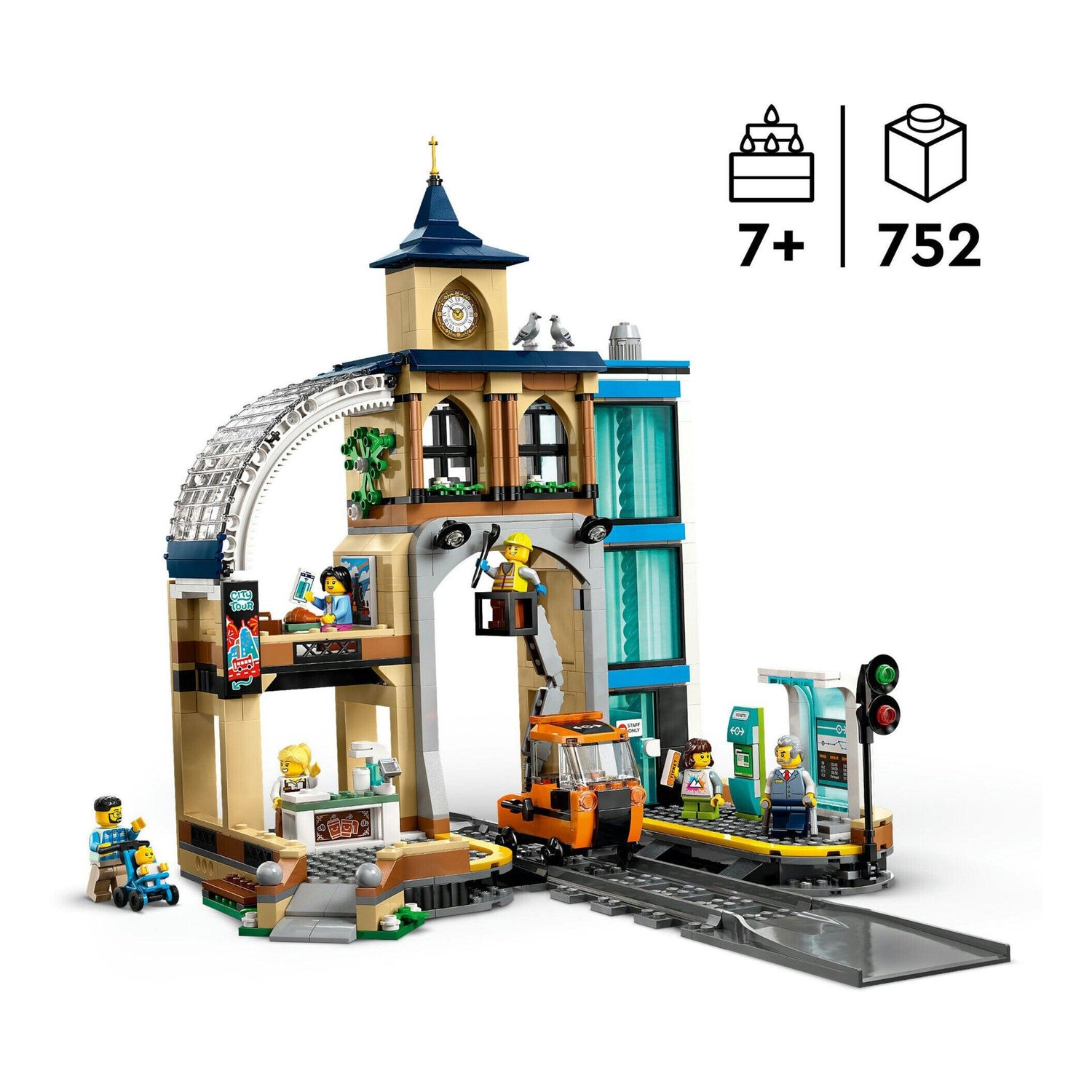 LEGO City - Estação de Comboios Central - 60469
