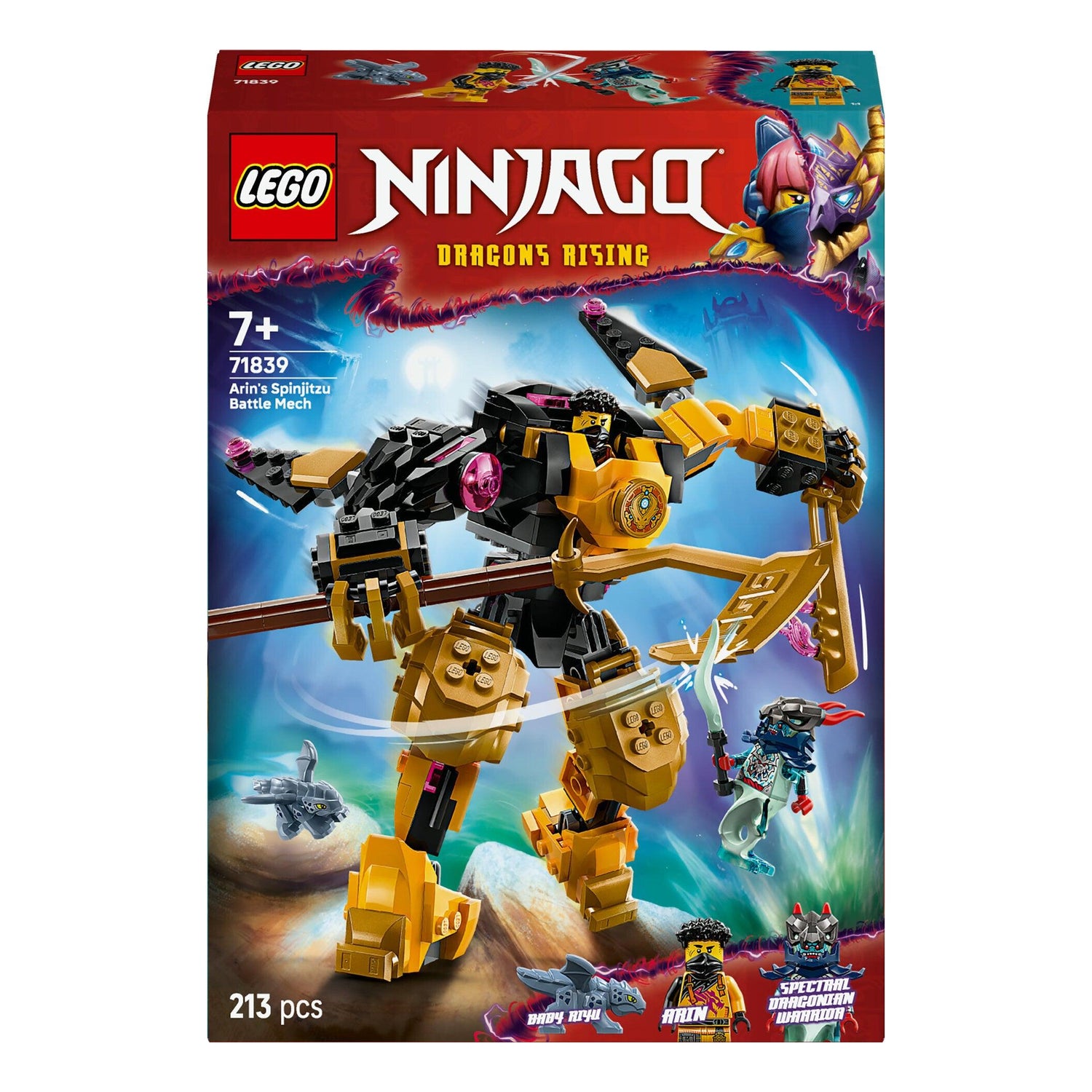LEGO Ninjago - Mech de Batalha Spinjitzu do Arin - 71839