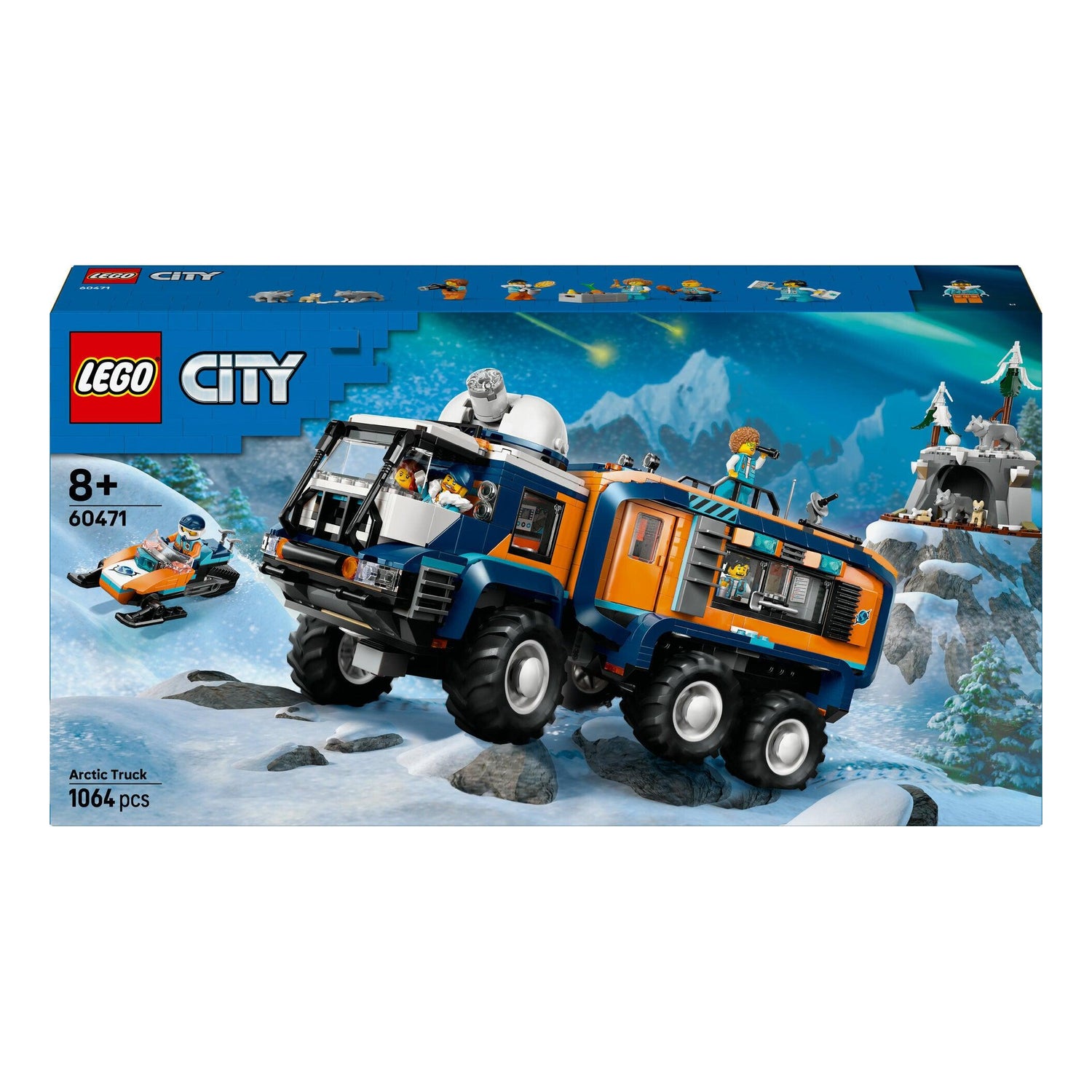 LEGO City - Camião e Laboratório de Exploração Científica do Ártico - 60471