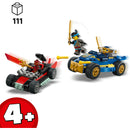 Carros De Corrida Rogue Contra Drix Lego
