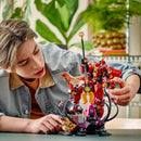 O Mech Cavaleiro De Fogo Lego-Ninjago