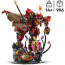 O Mech Cavaleiro De Fogo Lego-Ninjago