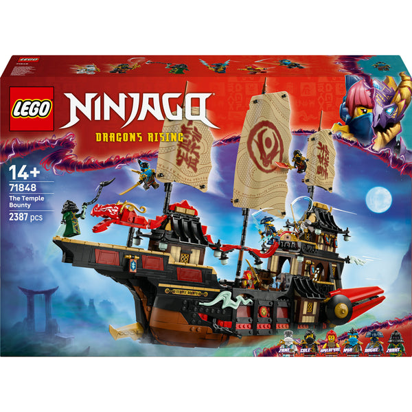 O Navio Pirata Do Templo Lego-Ninjago