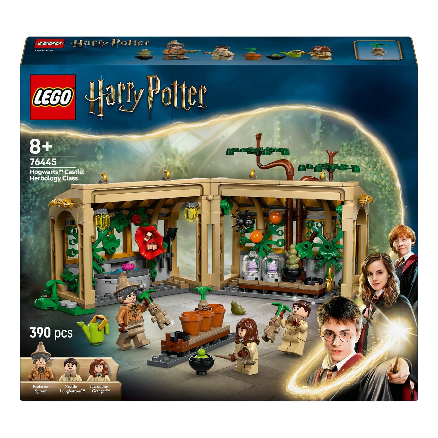 LEGO Harry Potter - O Castelo de Hogwarts: Aula de Herbologia - 76445