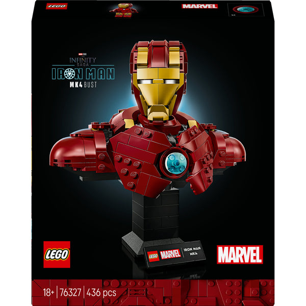 Busto Do Iron Man Mk4 Lego-Super Heroes